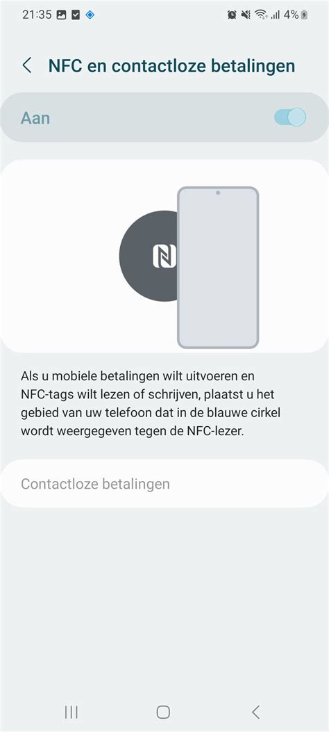 nfc tag niet ondersteund|nfc geen actie.